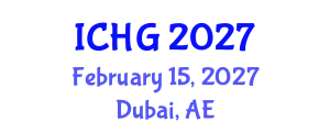 International Conference on Human Genetics (ICHG) February 15, 2027 - Dubai, United Arab Emirates