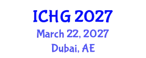 International Conference on Human Genetics (ICHG) March 22, 2027 - Dubai, United Arab Emirates