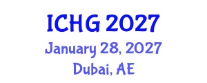International Conference on Human Genetics (ICHG) January 28, 2027 - Dubai, United Arab Emirates