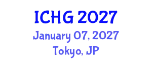 International Conference on Human Genetics (ICHG) January 07, 2027 - Tokyo, Japan