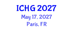 International Conference on Human Genetics (ICHG) May 17, 2027 - Paris, France