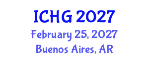 International Conference on Human Genetics (ICHG) February 25, 2027 - Buenos Aires, Argentina
