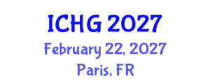 International Conference on Human Genetics (ICHG) February 22, 2027 - Paris, France