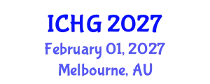 International Conference on Human Genetics (ICHG) February 01, 2027 - Melbourne, Australia