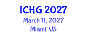 International Conference on Human Genetics (ICHG) March 11, 2027 - Miami, United States