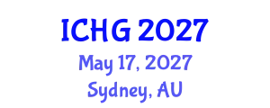 International Conference on Human Genetics (ICHG) May 17, 2027 - Sydney, Australia