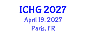 International Conference on Human Genetics (ICHG) April 19, 2027 - Paris, France