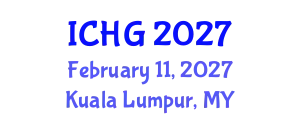 International Conference on Human Genetics (ICHG) February 11, 2027 - Kuala Lumpur, Malaysia