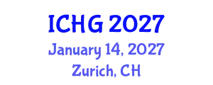 International Conference on Human Genetics (ICHG) January 14, 2027 - Zurich, Switzerland