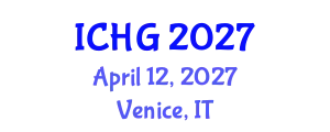International Conference on Human Genetics (ICHG) April 12, 2027 - Venice, Italy