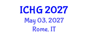 International Conference on Human Genetics (ICHG) May 03, 2027 - Rome, Italy