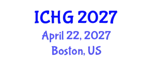 International Conference on Human Genetics (ICHG) April 22, 2027 - Boston, United States