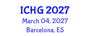 International Conference on Human Genetics (ICHG) March 04, 2027 - Barcelona, Spain