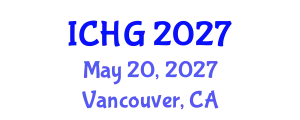 International Conference on Human Genetics (ICHG) May 20, 2027 - Vancouver, Canada