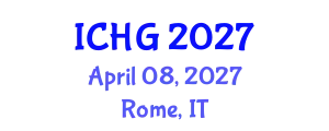 International Conference on Human Genetics (ICHG) April 08, 2027 - Rome, Italy
