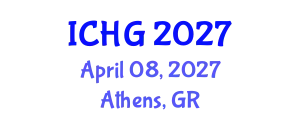 International Conference on Human Genetics (ICHG) April 08, 2027 - Athens, Greece