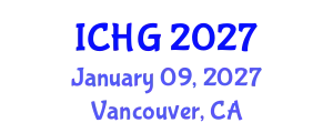 International Conference on Human Genetics (ICHG) January 09, 2027 - Vancouver, Canada