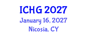 International Conference on Human Genetics (ICHG) January 16, 2027 - Nicosia, Cyprus
