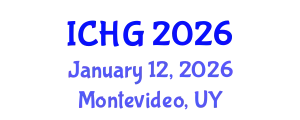 International Conference on Human Genetics (ICHG) January 12, 2026 - Montevideo, Uruguay