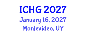 International Conference on Human Genetics (ICHG) January 16, 2027 - Montevideo, Uruguay