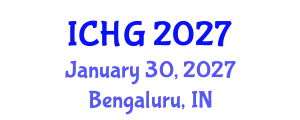 International Conference on Human Genetics (ICHG) January 30, 2027 - Bengaluru, India