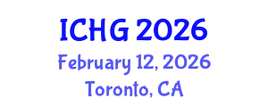 International Conference on Human Genetics (ICHG) February 12, 2026 - Toronto, Canada