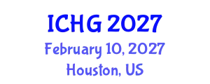 International Conference on Human Genetics (ICHG) February 10, 2027 - Houston, United States