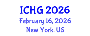 International Conference on Human Genetics (ICHG) February 16, 2026 - New York, United States