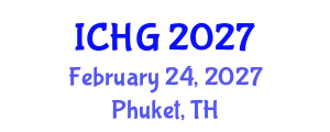 International Conference on Human Genetics (ICHG) February 24, 2027 - Phuket, Thailand