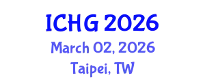 International Conference on Human Genetics (ICHG) March 02, 2026 - Taipei, Taiwan