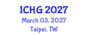 International Conference on Human Genetics (ICHG) March 03, 2027 - Taipei, Taiwan