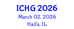 International Conference on Human Genetics (ICHG) March 02, 2026 - Haifa, Israel