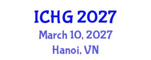 International Conference on Human Genetics (ICHG) March 10, 2027 - Hanoi, Vietnam
