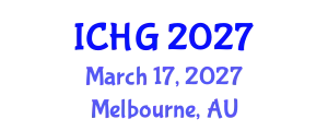 International Conference on Human Genetics (ICHG) March 17, 2027 - Melbourne, Australia