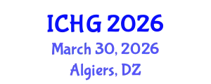 International Conference on Human Genetics (ICHG) March 30, 2026 - Algiers, Algeria