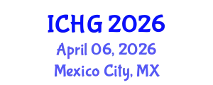 International Conference on Human Genetics (ICHG) April 06, 2026 - Mexico City, Mexico