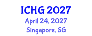 International Conference on Human Genetics (ICHG) April 24, 2027 - Singapore, Singapore