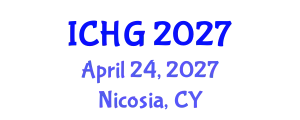 International Conference on Human Genetics (ICHG) April 24, 2027 - Nicosia, Cyprus