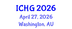International Conference on Human Genetics (ICHG) April 27, 2026 - Washington, Australia