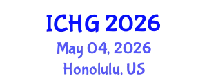 International Conference on Human Genetics (ICHG) May 04, 2026 - Honolulu, United States