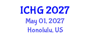 International Conference on Human Genetics (ICHG) May 01, 2027 - Honolulu, United States