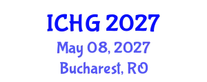 International Conference on Human Genetics (ICHG) May 08, 2027 - Bucharest, Romania