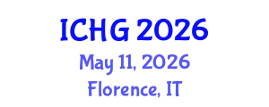 International Conference on Human Genetics (ICHG) May 11, 2026 - Florence, Italy