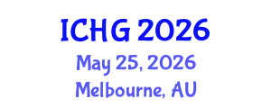 International Conference on Human Genetics (ICHG) May 25, 2026 - Melbourne, Australia
