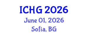 International Conference on Human Genetics (ICHG) June 01, 2026 - Sofia, Bulgaria