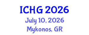 International Conference on Human Genetics (ICHG) July 10, 2026 - Mykonos, Greece
