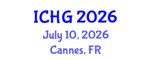 International Conference on Human Genetics (ICHG) July 10, 2026 - Cannes, France