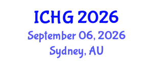 International Conference on Human Genetics (ICHG) September 06, 2026 - Sydney, Australia