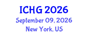 International Conference on Human Genetics (ICHG) September 09, 2026 - New York, United States