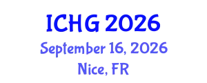 International Conference on Human Genetics (ICHG) September 16, 2026 - Nice, France